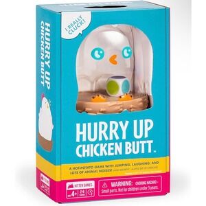 Exploding Kittens Hurry Up Chicken Butt Active Kids Family Game‎ Ages 4+ NEW